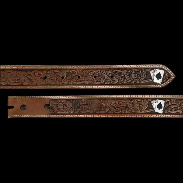 Blackjack Oak Leather Belt +$694.00MXN